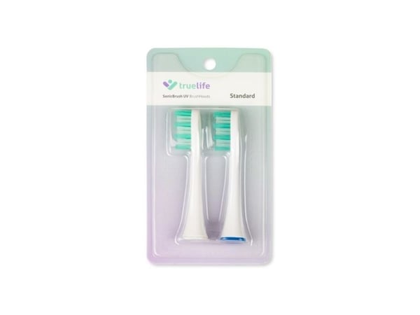 Truelife SonicBrush UV Standard Replacement Brush Heads Unisex - New & Sealed Truelife SonicBrush UV Standard Replacement Brush Heads Unisex - New & Sealed