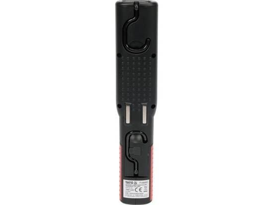 Yato YT-085051, LED, 37 ampuller, IP20, 1800 mAh, Sort, Håndholdt arbeidslys