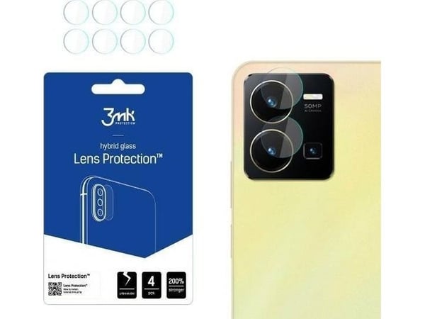 3MK Hybridilasi kameran linssille 3MK Lens Protect Vivo Y35 4G [4 PACK]