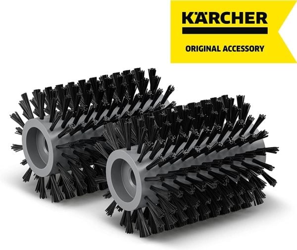 Kärcher - Roller brush - for stone-based surfaces, slabs (en pakke 2) - for Kärcher PCL 3-18