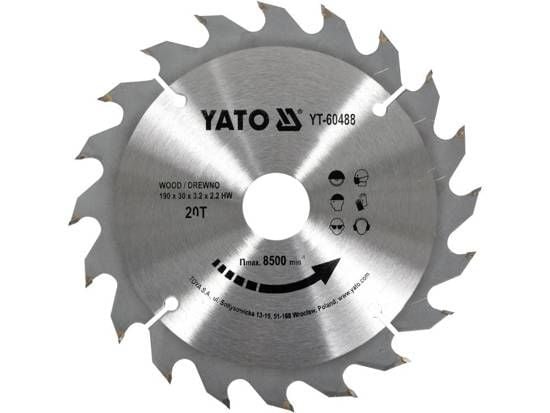 YATO VISITING TOOL Saha 350x30mm 84-TOOTH 6083