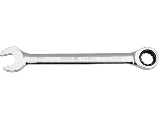 Kombinøkkel med skralle 30 mm YT-0205