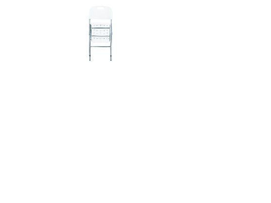 Enjoy>it® luksus klapstol 45 × 50 × 88 cm khvid/grå