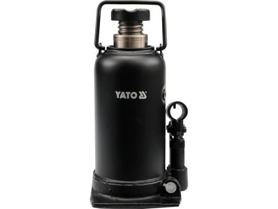 Yato YT-1706, Universell, 15000 kg, Hydraulisk jekk, 22,8 cm, 50,8 cm, Sort