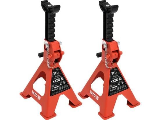 Yato bilstödsstativ max 2t 265-415mm 2st (YT-17310)
