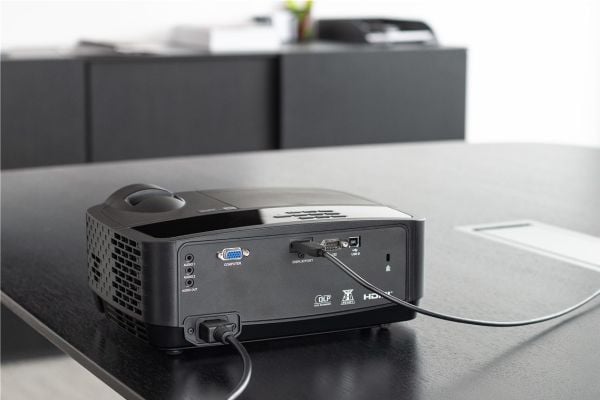 Goobay 64869, 50 m, DisplayPort, DisplayPort, Hankjønn, Hankjønn, Sort