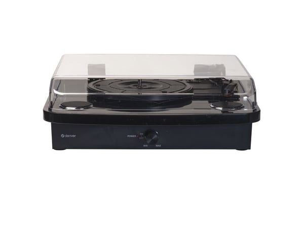 Denver VPL-230B, Halvautomatisk, Svart, Plast, Trä, 33 1/3,45,78 RPM, 33 1/3,45,78 RPM, Rotations-