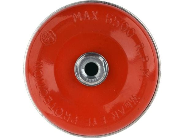 Yato YT-47691, Førpoleringsbørste, 6500 RPM, 12,5 cm, Rød, Stål