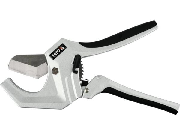 Yato YT-22293, Rørkutter, Rustfritt stål, Aluminium, Polyvinylklorid (PVC), Sort, Rustfritt stål, 6,4 cm