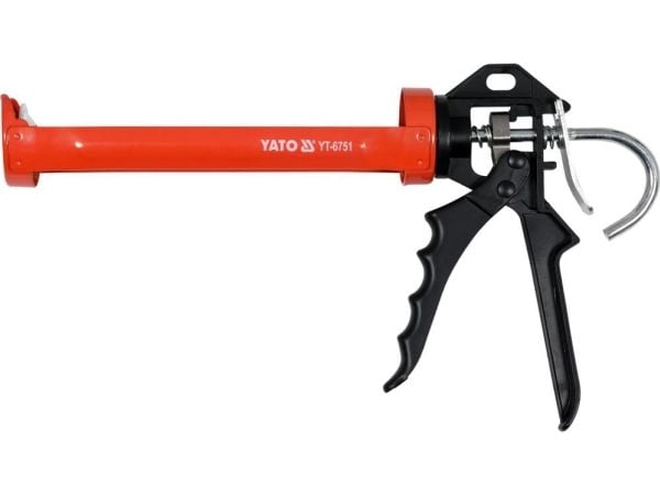 Yato YT-6751, Fugepistol, Sort, Oransje, Sølv, Stål, Aluminium, 300 ml, 1 stykker