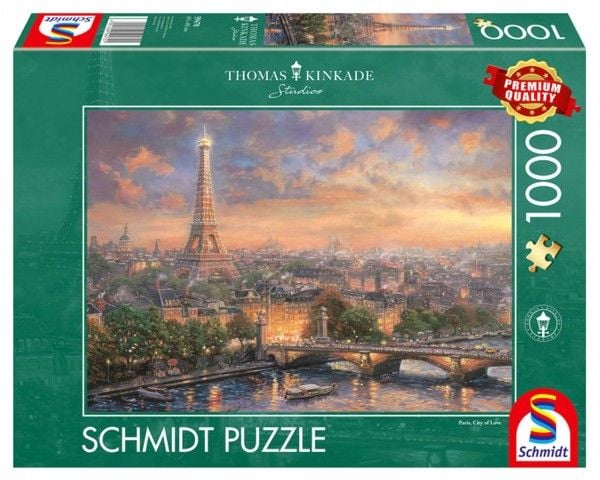 Schmidt Spiele Paris, City of Love, 1000 styck, Stad