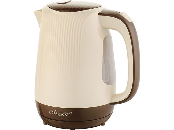 Feel Maestro MR042 beige, 1,7 l, 2200 W, Beige, Brun, Plast, Vattennivå indikator, Överhettningsskydd