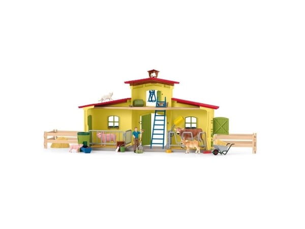 Schleich Large Farm with Animals and Accessories