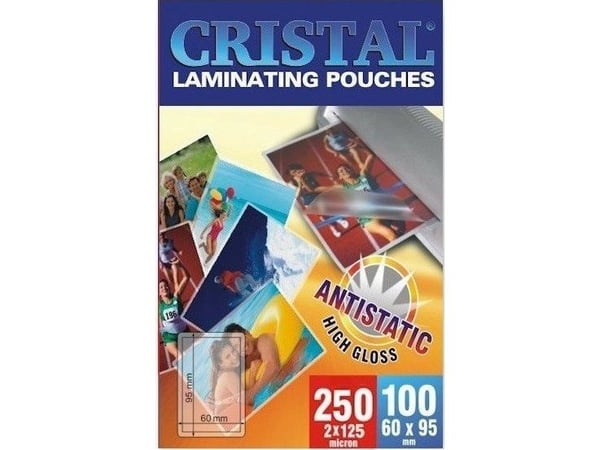 Argo laminasjonsfolie 60x95 mm ARGO 326025 blank 250 mikron 100 stk