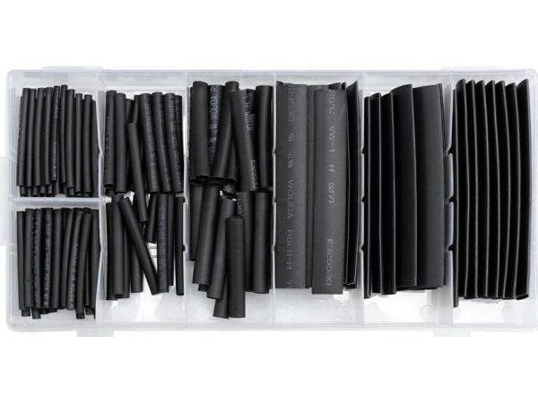 AWTools krympeslange-tilbehør 127 stk.