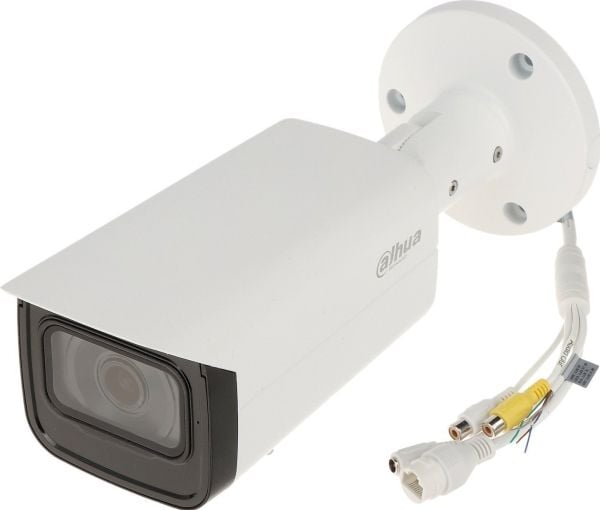 Dahua Technology WizMind IPC-HFW5442T-ASE-0280B-S3, IP-sikkerhetskamera, Innendørs, Koblet med ledninger (ikke trådløs), 140 dB, Påleklemme, Hvit