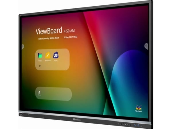 Viewsonic IFP5550-5, 139,7 cm (55"), 1209,6 x 680,4 mm, 500 cd/m², 1,07 milliarder farger, 3840 x 2160 piksler, 4K Ultra HD
