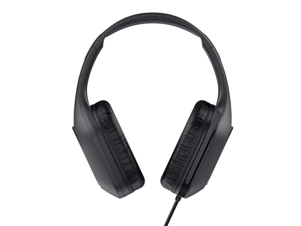 Trust GXT 415 Zirox - Headset - fullstorlek - kabelansluten - 3,5 mm kontakt - svart