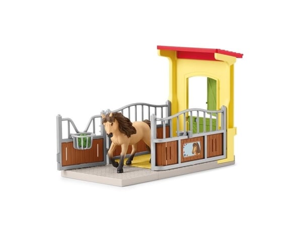 Schleich Pony Box with Iceland Pony Stallion