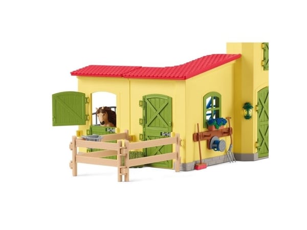 Schleich Pony Box with Iceland Pony Stallion