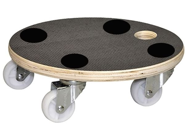 HOME It® Krukkevogn i finér Ø30 cm