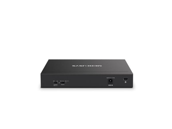 Mercusys MS108GP, Håndtert, Gigabit Ethernet (10/100/1000), Full tosidig, Strøm over Ethernet (PoE), Kan monteres på vegg