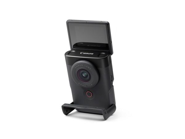 Canon PowerShot V10 vlogging digitalkamera 15,2 megapiksler svart bildestabilisering, Bluetooth, integrert batteri, full HD-video (5947C008)