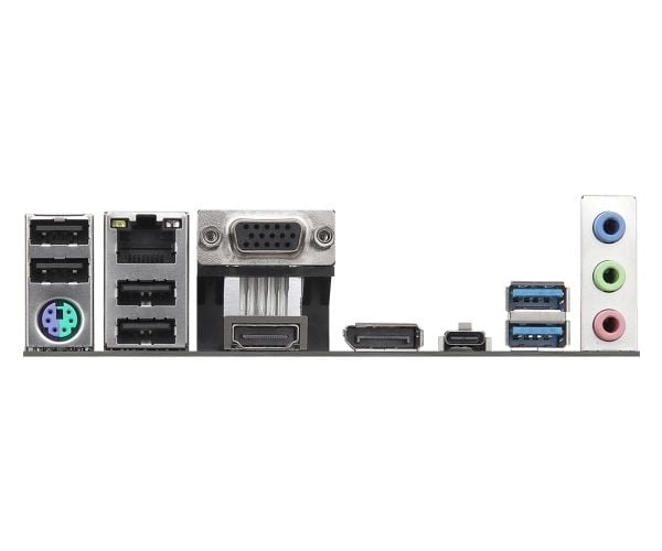 ASRock N100M - Hovedkort - micro ATX - Intel N-series N100 - USB 3.2 Gen 1, USB 3.2 Gen 2 - Gigabit LAN - innbygd grafikk - HD-lyd (8-kanalers)