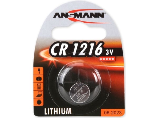 ANSMANN - CR1216 Batterier - Li