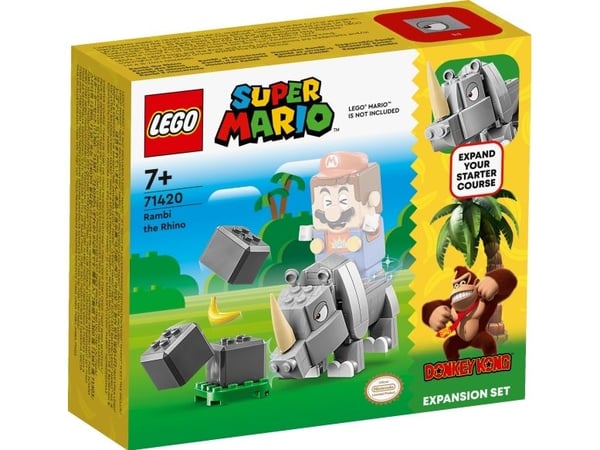 LEGO Super Mario 71420 Neshornet Rambi – ekstrabanesett