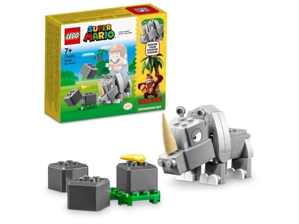 LEGO Super Mario 71420 Neshornet Rambi – ekstrabanesett