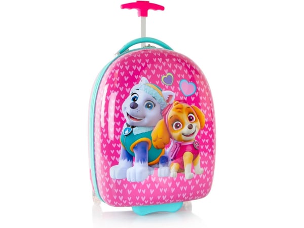 Heys Nickelodeon Paw Patrol resväska för barn, rosa/turkos