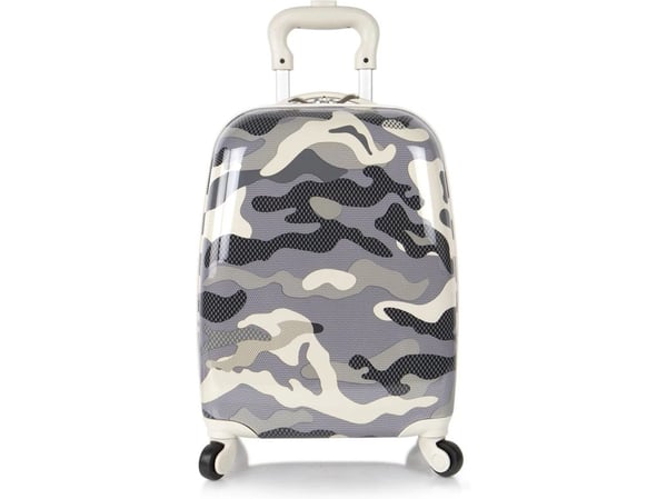 Heys Fashion Spinner barnkoffert, grå camo