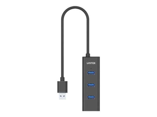 Unitek Y-3089 - Hub - 4 x SuperSpeed USB 3.0 - stasjonær