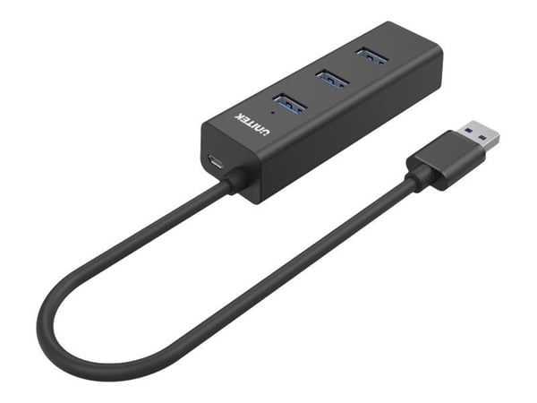 Unitek Y-3089 - Hub - 4 x SuperSpeed USB 3.0 - stasjonær