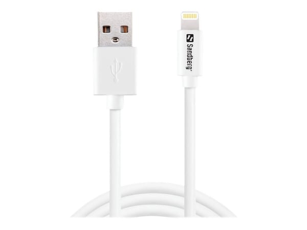 Sandberg Saver - Lightning-kabel - Lightning (han) til USB (han) - 1 m - for Apple iPad/iPhone/iPod (Lightning)