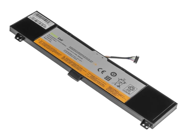 Green Cell - Batteri til bærbar PC (tilsvarer: Lenovo L13M4P02, Lenovo L13L4P02, Lenovo L13N4P02) - litiumpolymer - 4-cellers - 6400 mAh - svart - ...