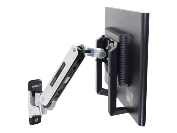 Ergotron - Monteringskomponent (håndtak, kontaktplate) - for LCD-skjerm - svart - skjermstørrelse: inntil 32" - for P/N: 45-353-026, 45-475-216, 45...