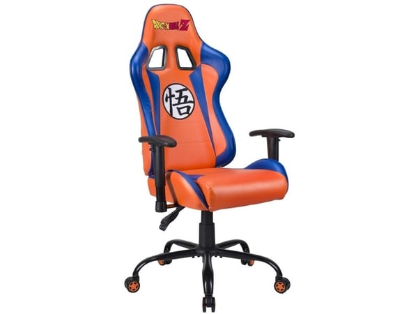 SuBsonic Dragon Ball Z - Spillestol - ergonomisk - armlener - T-formet - tipping - roterende - syntetisk skinn
