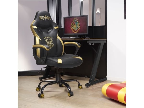 Subsonic Junior Hogwarts, PC-gamingstol, 110 kg, Polstret sete, Polstret ryggstøtte, PC, 126 cm