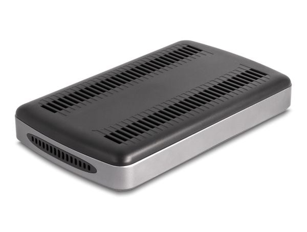 Delock - Ladestasjon + AC-strømadapter - 112 watt - 6 A - PD - 6 utgangskontakter (3 x USB-type A, 3 x USB-C) - svart, grå