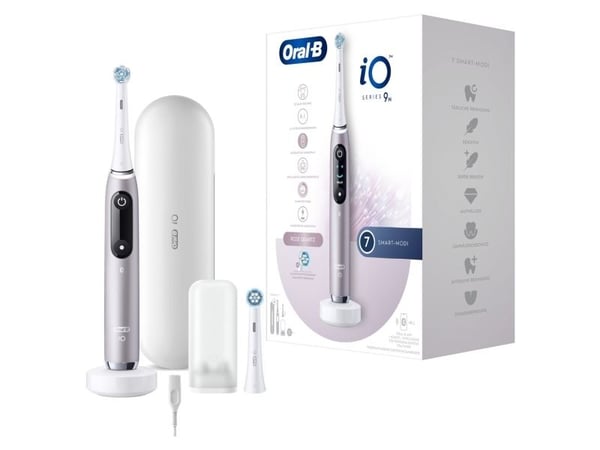 Braun Oral-B iO Series 9 Rose Quartz elektrisk tannbørste