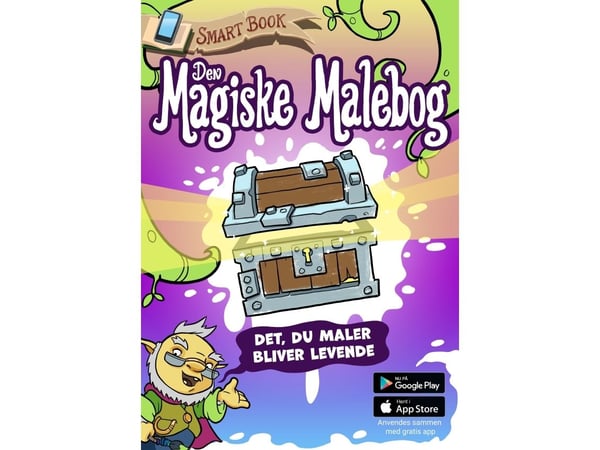 Den magiske male-boka | Brian Bak Jensen og Søren Jønsson | Språk: Dansk