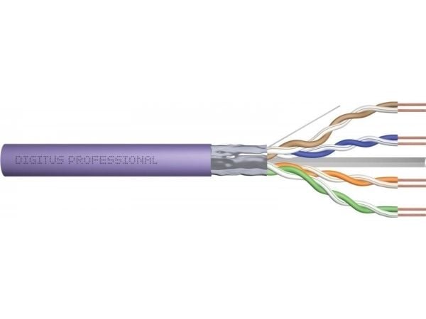 Digitus DK-1624-VH-5, 500 m, Cat6, F/UTP (FTP), Violetti