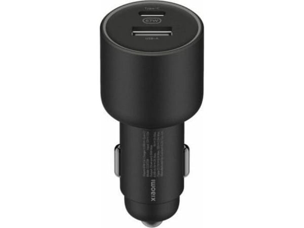 Xiaomi CC07ZM - Bilstrømadapter - USB-A + USB-C - 67 watt - 6.1 A - High Power Flash (USB-C, USB)