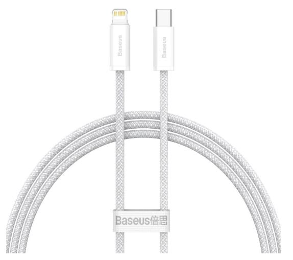 Baseus CALD000002, Hvit, USB C, Lightning, 1 m, Hankjønn, Hankjønn