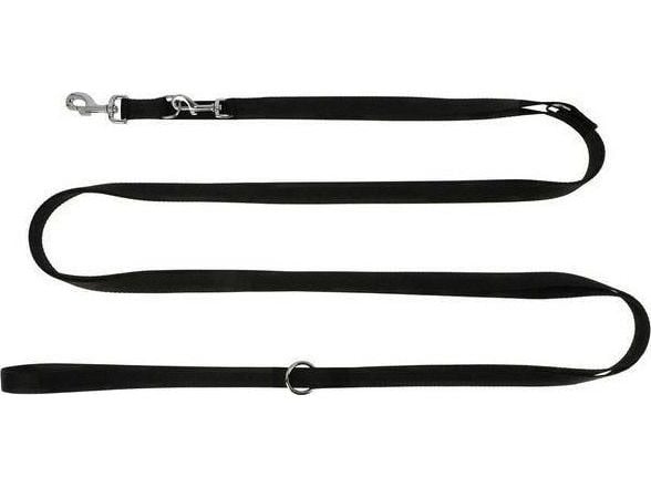 Dingo hundesnor/line smycke bånd 2,5 cm / 1,5-3 m, sort Dingo hundesnor/line smycke bånd 2,5 cm / 1,5-3 m, sort