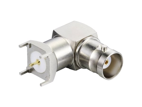 TRU COMPONENTS 2632826 BNC-liitin Liitäntä, uppoasennettava vaakasuora 50 ? 1 kpl