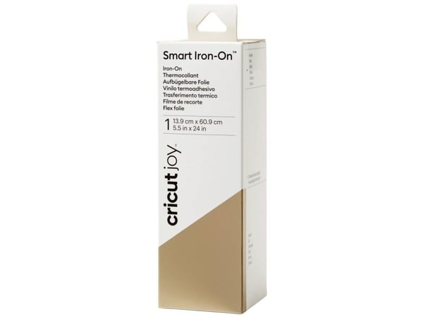 Cricut Joy Smart Iron-On - Håndverksmateriale - 13.9 x 60.9 cm - gull - for P/N: 2007992
