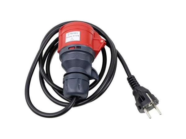 Testboy 96711000 Tre-Fas Adapter 16 A – Reiner Adapter (for TV 465) Adapter 1 stk.